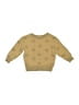 Rylee + Cru Print Gold Pullover Sweater Size 6-12 mo - photo 1