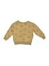 Rylee + Cru Print Gold Pullover Sweater Size 6-12 mo - photo 2