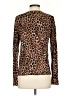 Charter Club Animal Print Brown Pullover Sweater Size S - photo 2