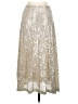 WD.NY Metallic Silver Formal Skirt Size S - photo 2