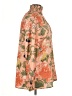 Tuckernuck 100% Polyester Floral Orange Long Sleeve Blouse Size XL - photo 4