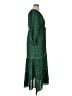 Max Studio 100% Polyester Paisley Green Casual Dress Size XL - photo 4