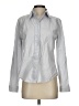 Assorted Brands Metallic Silver Long Sleeve Button-Down Shirt Size EU 36 / US 6 - photo 1