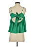 Assorted Brands 100% Polyester Green Sleeveless Blouse Size P (petite) - photo 2