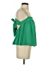 Assorted Brands 100% Polyester Green Sleeveless Blouse Size P (petite) - photo 4