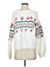 Wondershop Print White Pullover Sweater Size S - photo 1