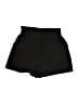 Unbranded 100% Polyester Solid Black Shorts Size L - photo 1