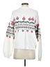 Wondershop Print White Pullover Sweater Size S - photo 2