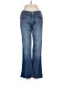 7 For All Mankind Hearts Blue Jeans Size 24 waist - photo 1