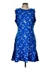 Draper James Stars Blue Cocktail Dress Size L - photo 1