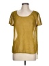 Mossimo Gold Short Sleeve Blouse Size L - photo 1