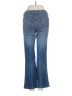 7 For All Mankind Hearts Blue Jeans Size 24 waist - photo 2