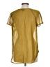 Mossimo Gold Short Sleeve Blouse Size L - photo 2