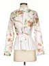 Gracia 100% Polyester White Long Sleeve Blouse Size S - photo 1