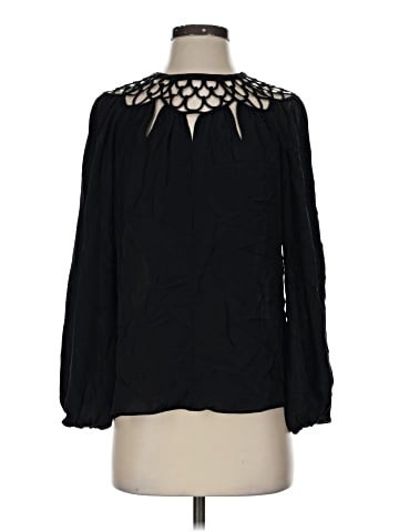 Kobi Halperin Long Sleeve Silk Top (view 1)