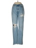 Levi's Hearts Blue Jeans Size 8 - photo 1