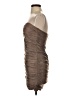 Entry Metallic Brown Cocktail Dress Size S - photo 5