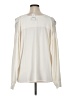 Ann Taylor Ivory Long Sleeve Blouse Size XL - photo 2