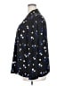 Talbots 100% Polyester Polka Dots Black Long Sleeve Blouse Size 2X - photo 5