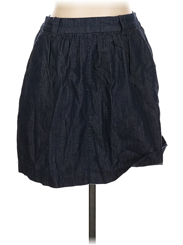 Pre-owned Level 99 Denim Skirt In Blue