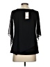 Chaus Black 3/4 Sleeve Blouse Size S - photo 2