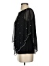 Chaus Black 3/4 Sleeve Blouse Size S - photo 5
