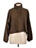 Girlfriend Collective 100% Polyester Brown Poncho Size L - photo 1
