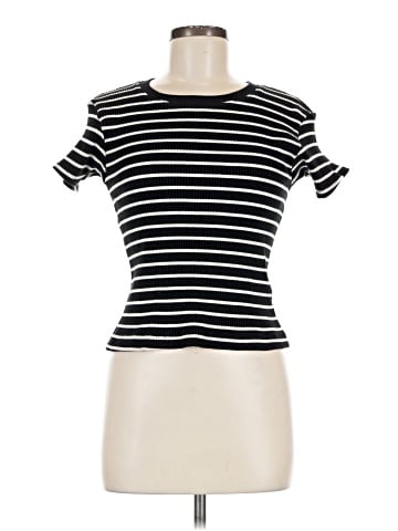perfectwhitetee Short Sleeve Turtleneck (view 1)