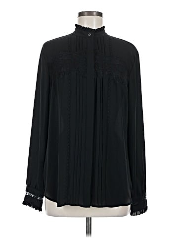 Ann Taylor Long Sleeve Blouse (view 1)