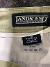 Lands' End 100% Cotton Solid Green Casual Pants Size 10 - photo 7