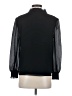 J.Crew 100% Polyester Black 3/4 Sleeve Blouse Size XS - photo 2