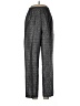 Unbranded 100% Silk Tweed Gray Silk Pants Size 8 - photo 1