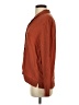 Everlane 100% Silk Brown Long Sleeve Silk Top Size 4 - photo 5