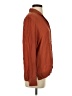 Everlane 100% Silk Brown Long Sleeve Silk Top Size 4 - photo 4