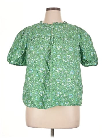 J.Crew Short Sleeve Blouse (view 1)
