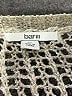 Bar III Metallic Silver Short Sleeve Top Size M - photo 7