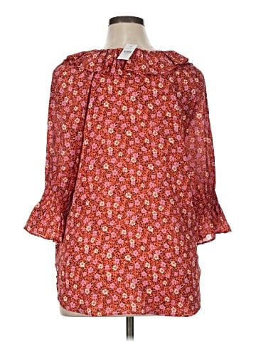 Ann Taylor 3/4 Sleeve Blouse (view 2)