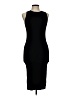 Wilfred Solid Black Cocktail Dress Size L - photo 1