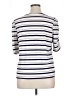 89th & Madison Stripes Ivory Short Sleeve Top Size XL - photo 2