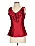R&K Evening 100% Polyester Red Sleeveless Blouse Size S - photo 1