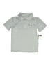 Under Armour 100% Polyester Silver Short Sleeve Top Size 5 - photo 1