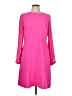 J.Crew 100% Polyester Solid Pink Cocktail Dress Size 12 - photo 1