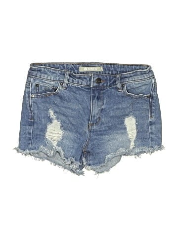 Tractr Denim Shorts (view 1)