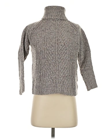 Madewell Colorfleck Ribbed Turtleneck Sweater (view 1)