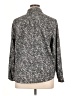 Lands' End Tweed Gray Long Sleeve Blouse Size XL - photo 2
