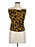 Moon River 100% Polyester Gold Sleeveless Top Size L - photo 1