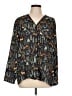 Summersalt 100% Polyester Teal Long Sleeve Henley Size L - photo 1