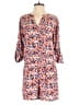 Collective Concepts 100% Polyester Print Orange Romper Size S - photo 1