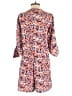 Collective Concepts 100% Polyester Print Orange Romper Size S - photo 2