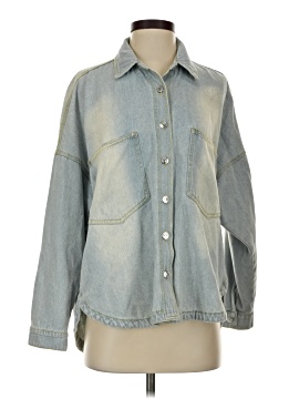 Steve Madden 3/4 Sleeve Button Down Shirt